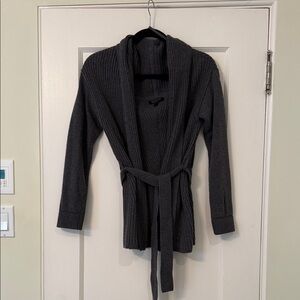 Banana Republic Dark Gray Cardigan Sweater